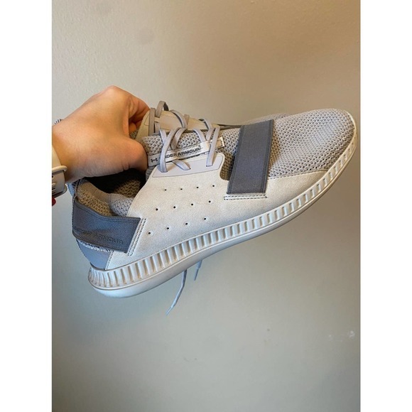 Under Armour Gray Threadborne Shift Lifestyle Sneaker - Picture 11 of 14